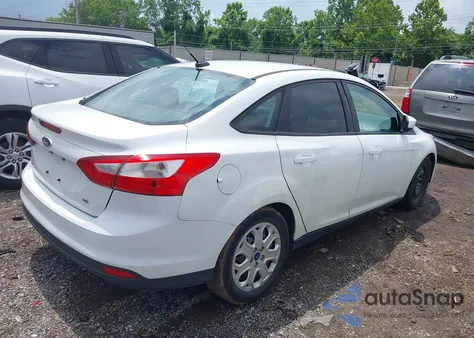 2012 Ford Focus Se from USA, damaged, VIN 1FAHP3F27CL274457